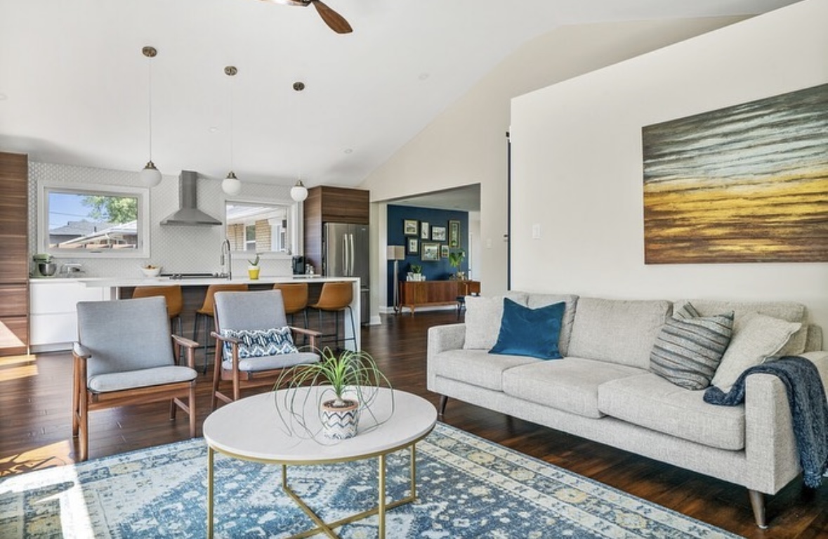 Living room.